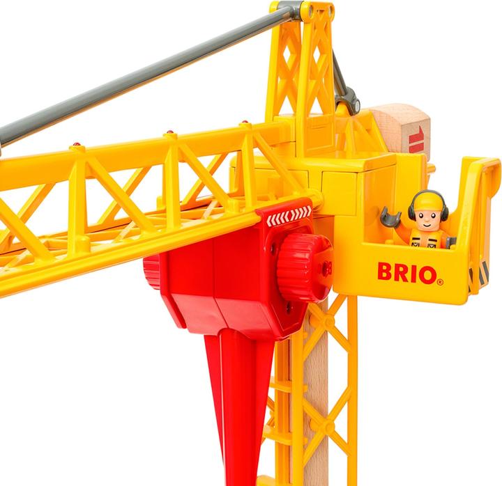 Productafbeelding Brio Bouwkraan met verlichting