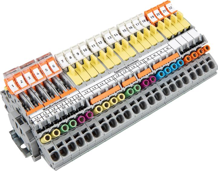 Wago Stromwandlerklemmenblock