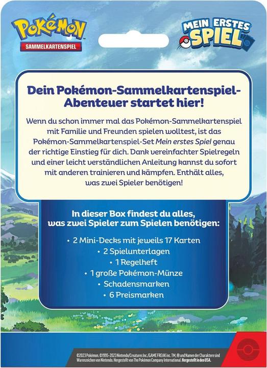 Productafbeelding Pokémon Mijn eerste gevecht (willekeurig model) (Duits, Box Set & Verzameling)