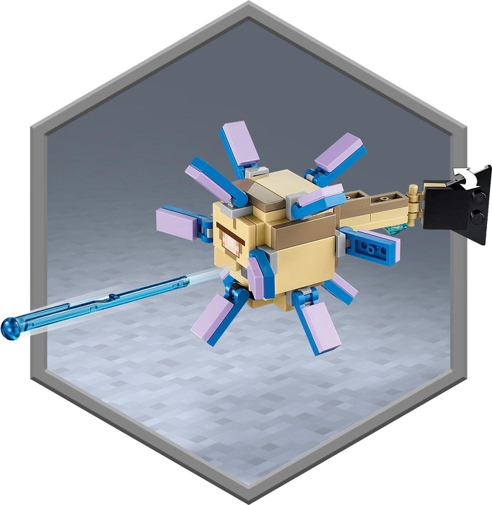 Actual product image LEGO The Guardians' Duel (21180, LEGO Minecraft)