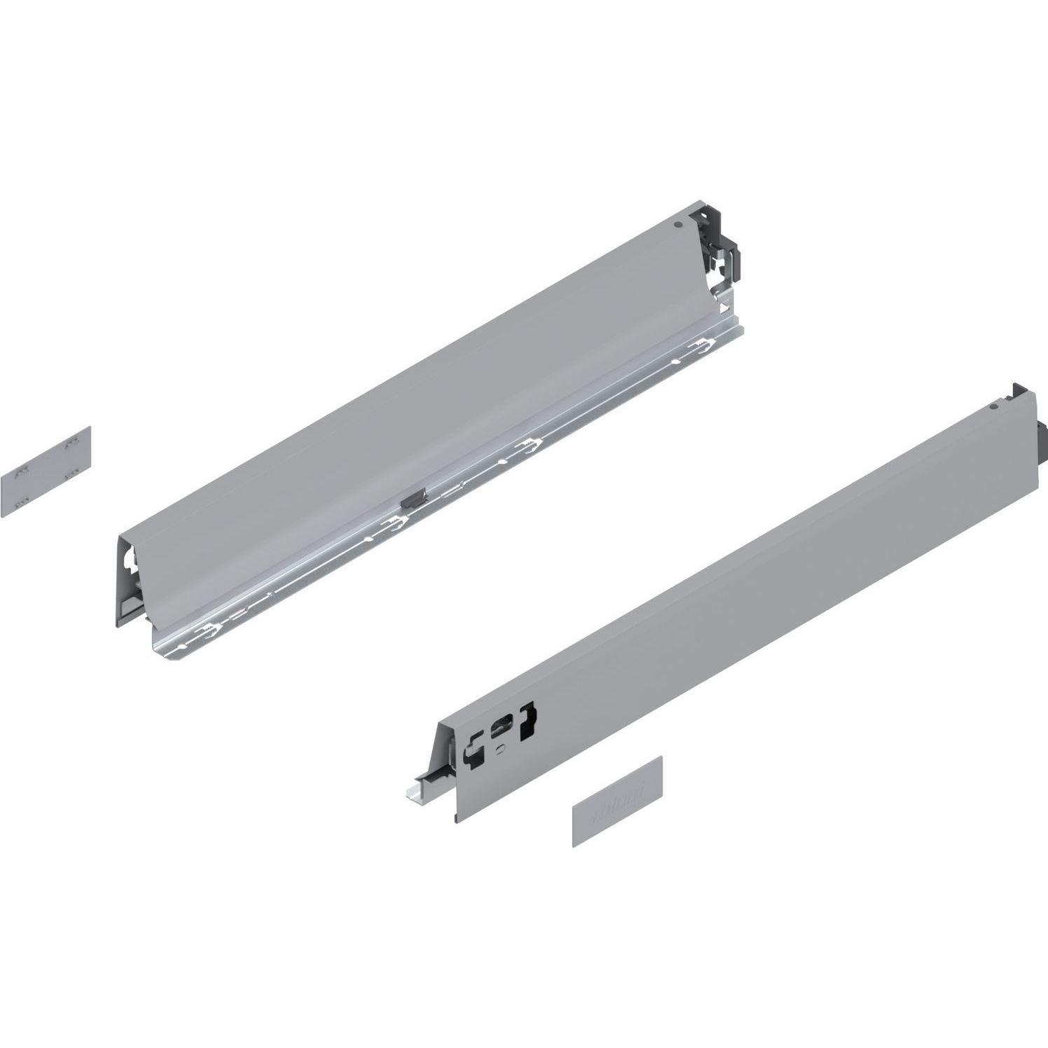 Blum, Schubladenauszüge, Tandembox antaro N 65kg 450mm Vollauszug Möbeldämpfer-Blumotion grau