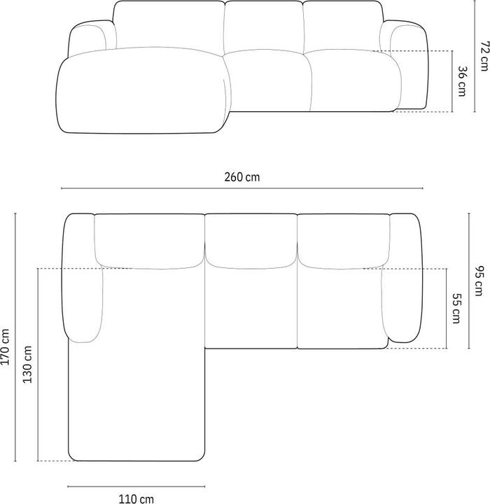 Produktbild Maison Heritage Theo (Ecksofa)