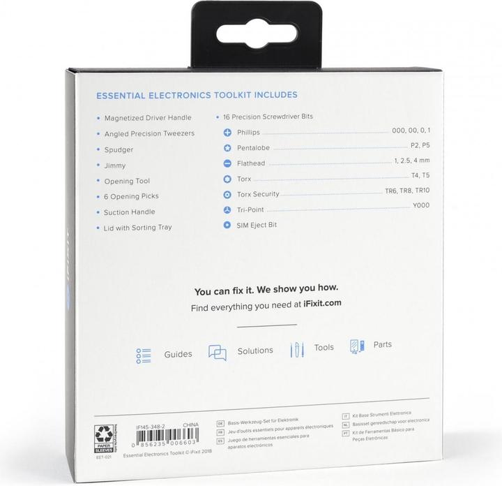 Image du produit iFixit Boîte à outils électronique essentielle