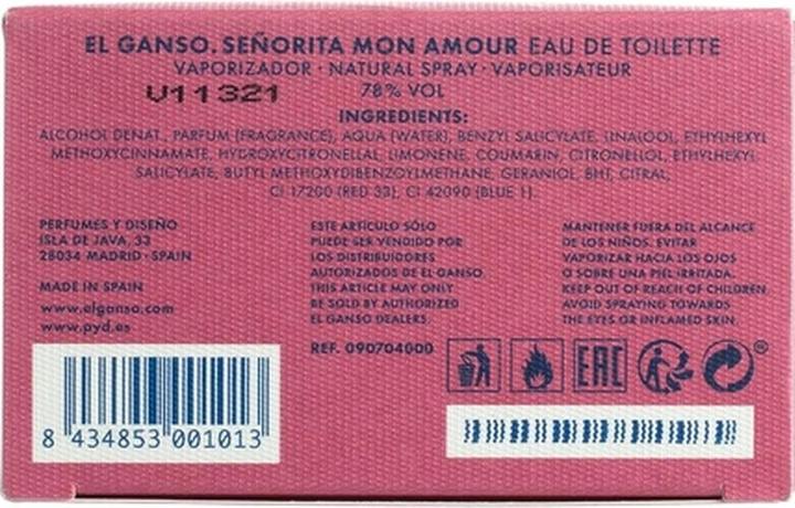 Produktbild El Ganso SEÑORITA MON AMOUR eau de toilette spray 125 ml (Eau de Toilette, 125 ml)