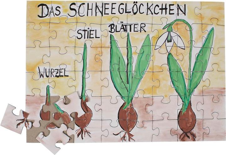 Produktbild Folia Papp Puzzle A4 (48 Teile)