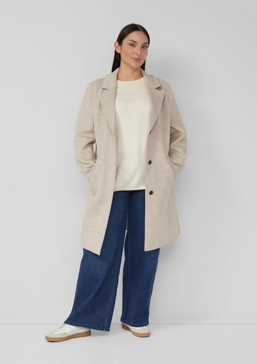 Actual product image s.Oliver Strickpullover Pullover mit floralem Strickmuster (48)