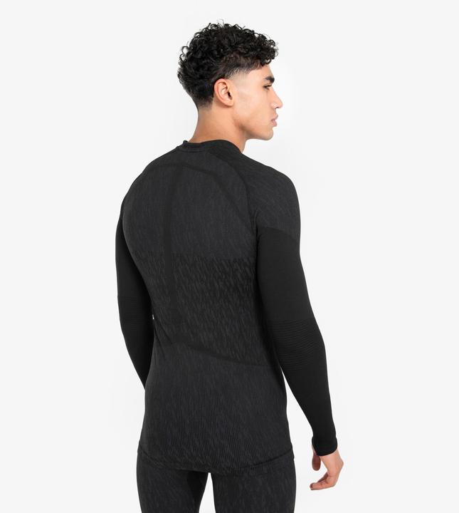 Produktbild Kipsta Damen/Herren Funktionsshirt langarm - Keepdry schwarz (XL)