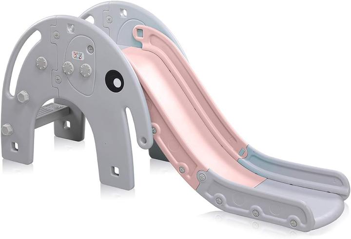 Actual product image Baby Vivo Toddler Slide Pink/Grey