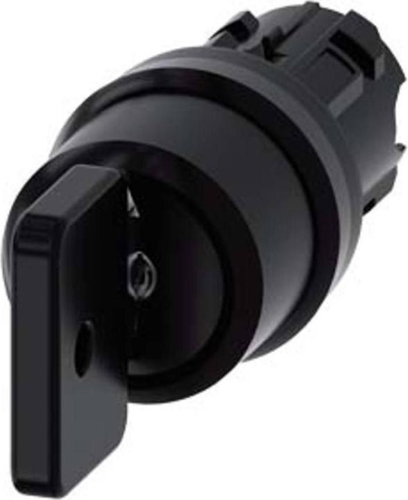 Actual product image Siemens Key switch 3step rectangular Ř22mm 3SU1000-4HM01-0AA0