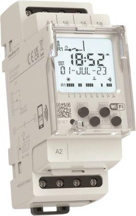 Actual product image RS PRO DIN Rail Mount Timer Relay, 12  240V ac/dc