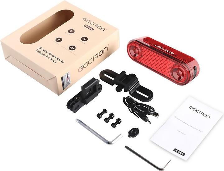 Immagine prodotto Mobygo Luce posteriore Gaciron W12BR (60 lm, 60 lm)