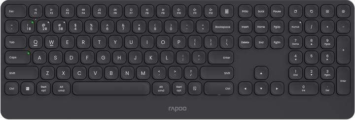 Produktbild Rapoo E9390M Ultraslim Keyboard (CH, Kabellos)