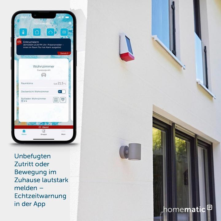 Actual product image Homematic IP Outdoor alarm siren