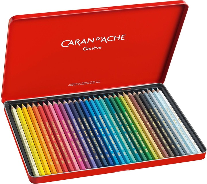 Immagine prodotto Caran d'Ache Supracolor Aquarelle Metallschachtel (Multicolore, 30 x)