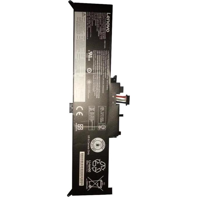 Lenovo Laptop-Batterie (4 Zellen, 2950 mAh), Notebook Akku, Schwarz