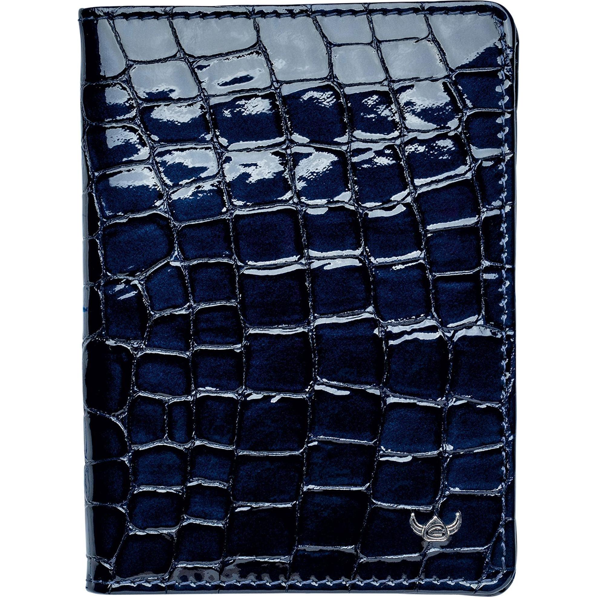 Golden Head, Damen, Portemonnaie, Cayenne Ausweisetui RFID Leder 9 cm, Blau