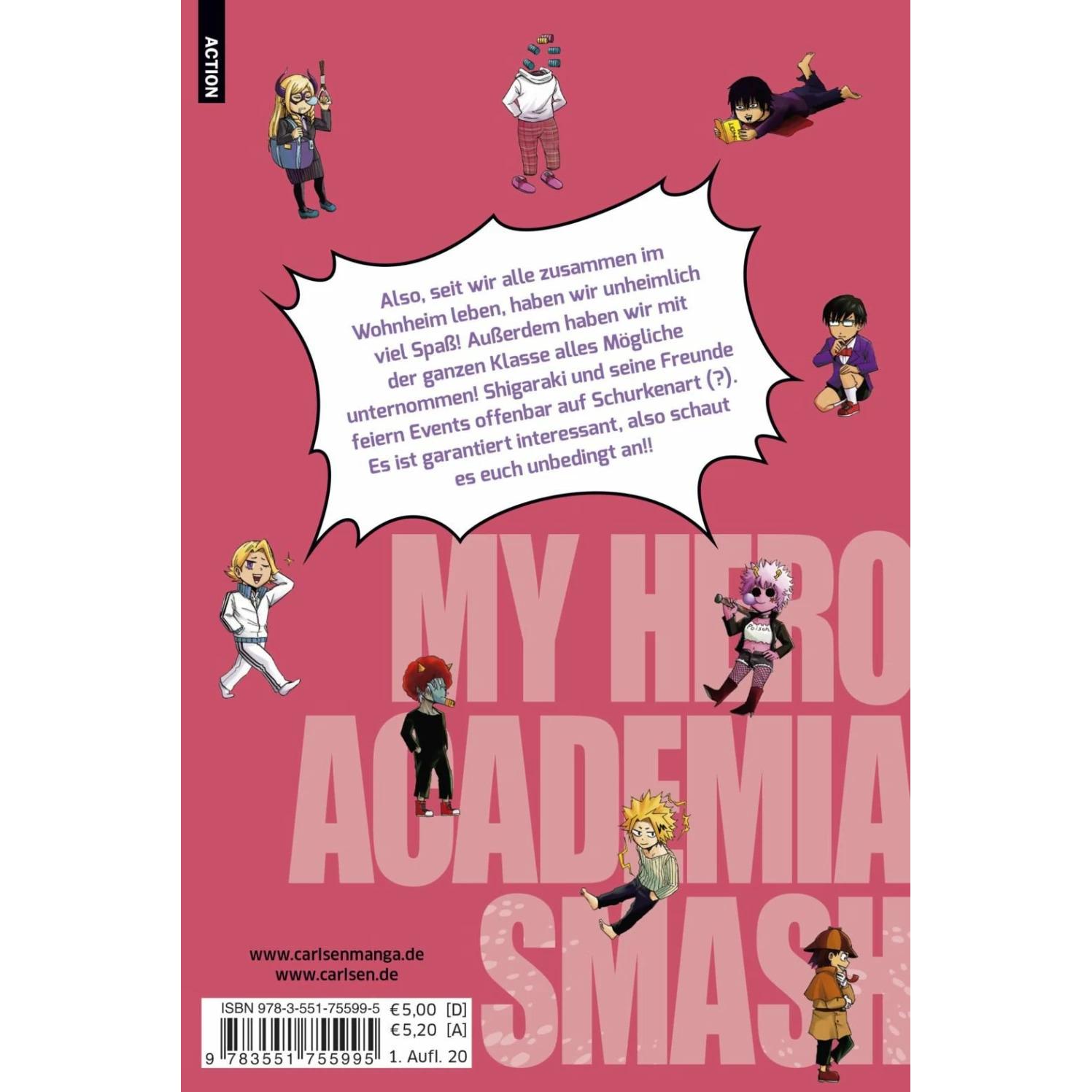 My Hero Academia Smash 4, Belletristik von Kohei Horikoshi