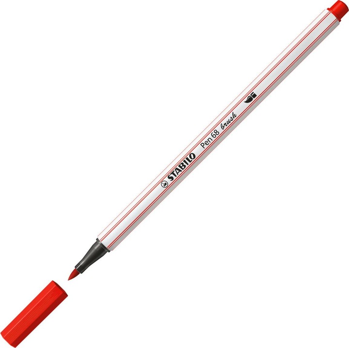 Produktbild STABILO Pen 68 brush Premium-Filzstift (Multicolor, 10 x)