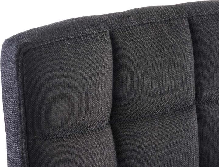 Image du produit CLP Chaise de bureau Deli V2 tissu, noir