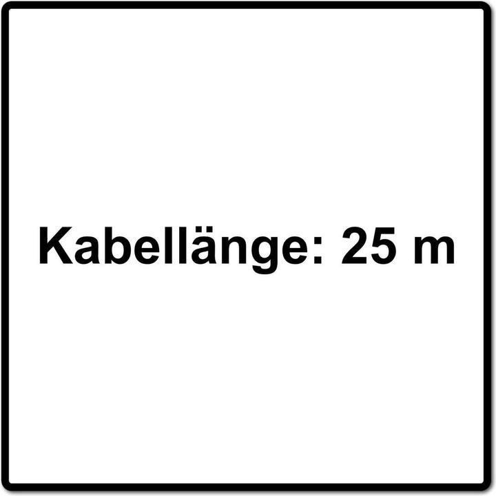 Produktbild Brennenstuhl Kabeltrommel 25 m Schwarz Schutzkontakt-Stecker 9191250100 (25 m, 1.50 mm²)