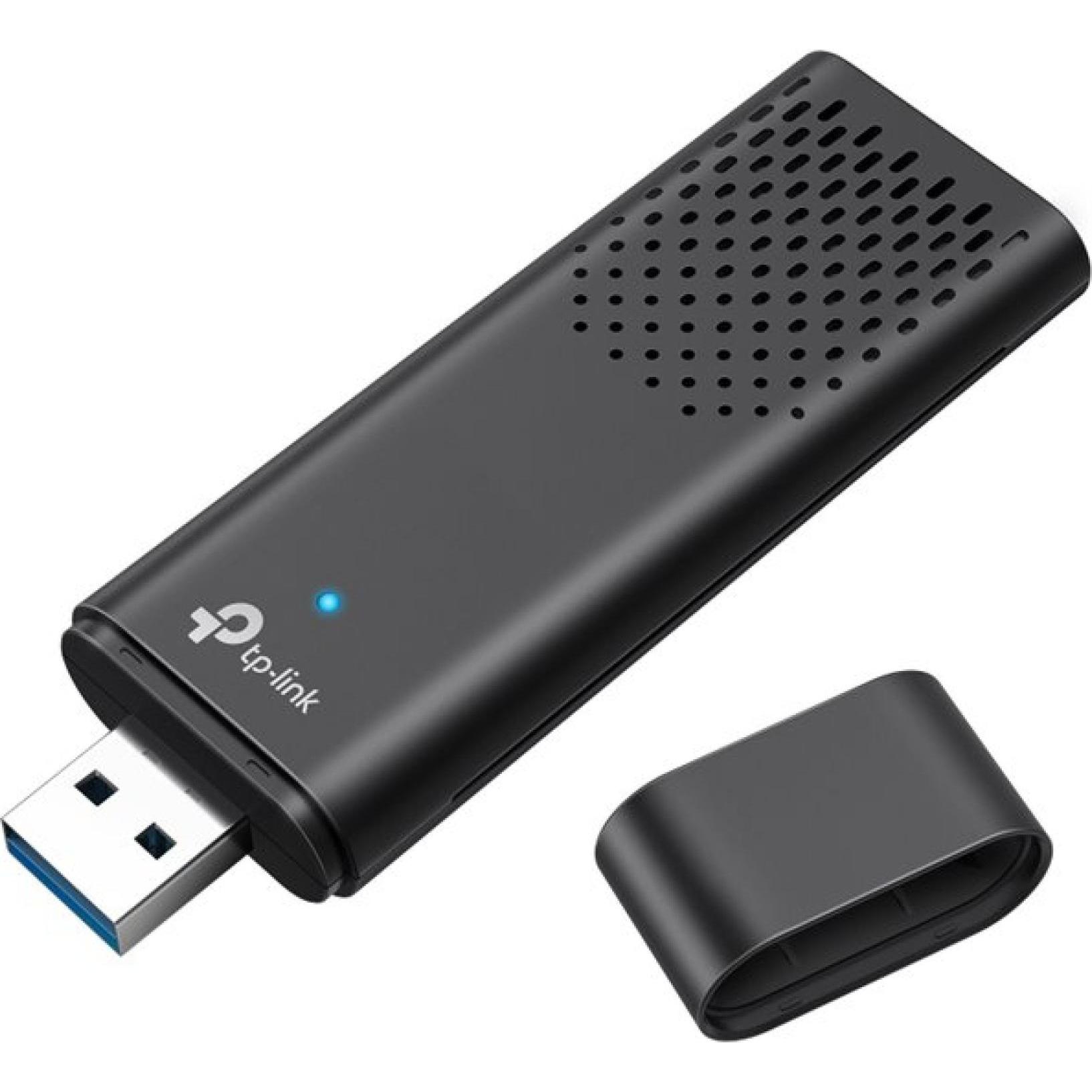 TP-Link Archer TX20U Wi-Fi 6 USB-Adapter AX1800 (USB), Netzwerkadapter, Schwarz
