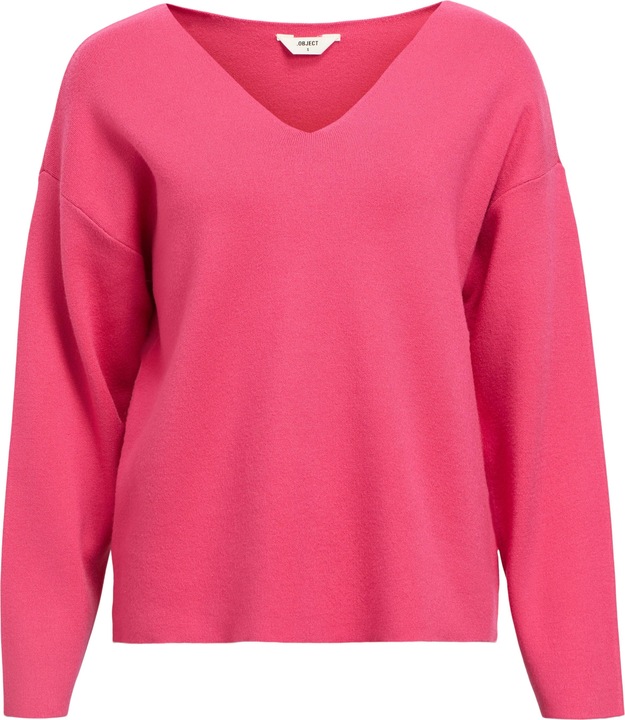 Object V-Ausschnitt Strickpullover