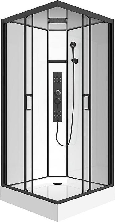 Vente-unique Tanito (90 cm, 90 cm, 211 cm)