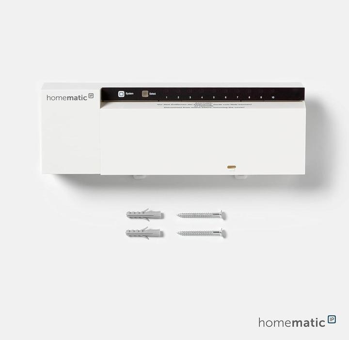 Actual product image Homematic IP Underfloor heating controller 10-fold