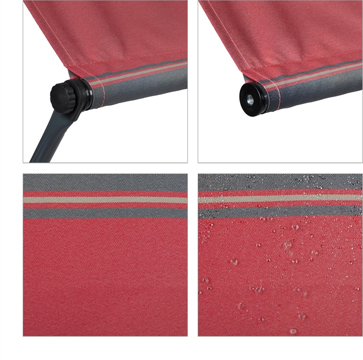 Actual product image Relaxdays Drop-arm awning (3.50 m)