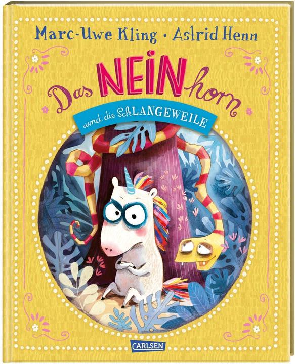 Productafbeelding Das NEINhorn und die SchLANGEWEILE (Duits, Marc-Uwe Kling, 2021)