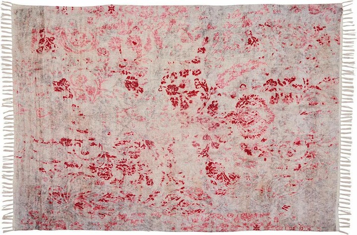 Image du produit Loberon Tapis Arica rose/blanc (140 x 200 cm)