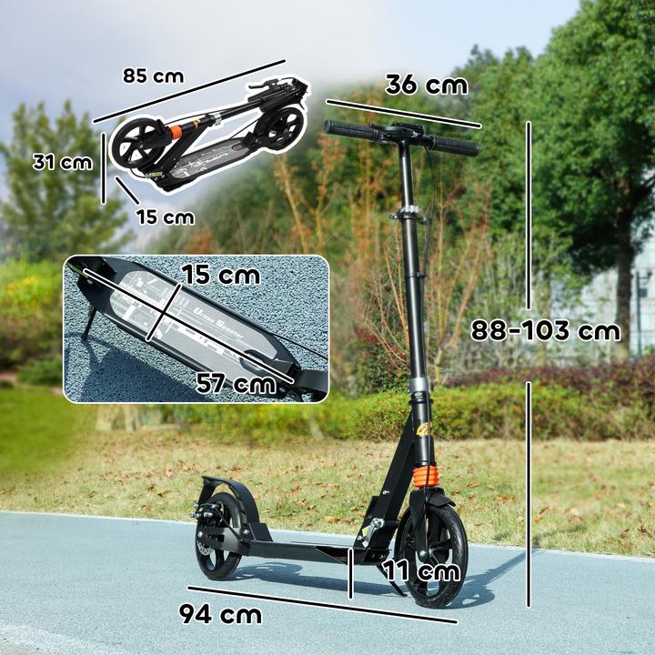 Image du produit Aiyaplay Kinderroller Metall, Kunststoff Schwarz