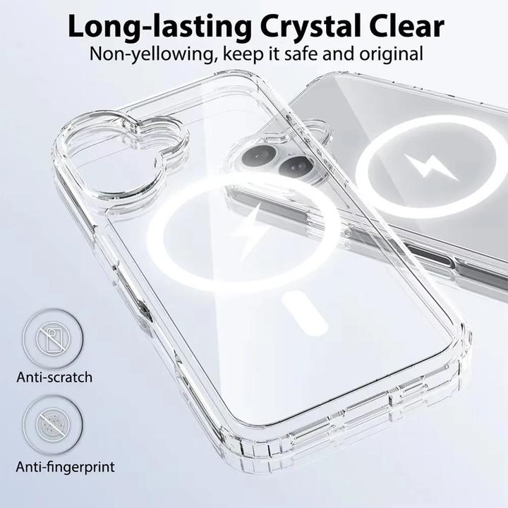 Actual product image PhoneLook Hülle Gummi transparent TPU Silikon (Apple iPhone 17)