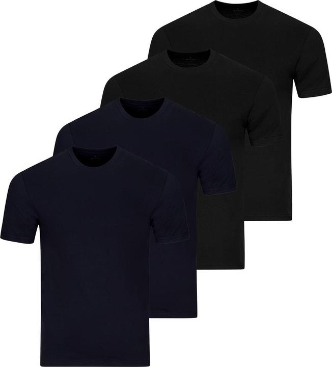 Produktbild Ragman 4er Pack Basic Unterhemd / Shirt Kurzarm (3XL)