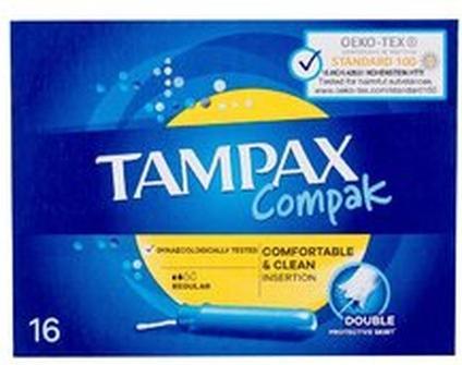 Produktbild BigBuy Tampax Compak Regular Tampons (16x, Normal)