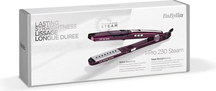 Productafbeelding BaByliss I Pro 230 Stoom (Stijltang met stoom)