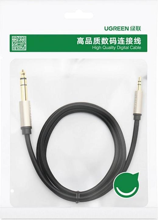 Image du produit Ugreen Prise jack 3,5 mm - prise jack 6,3 mm (5 m, Jack 3,5 mm (AUX), jack 6.3mm)