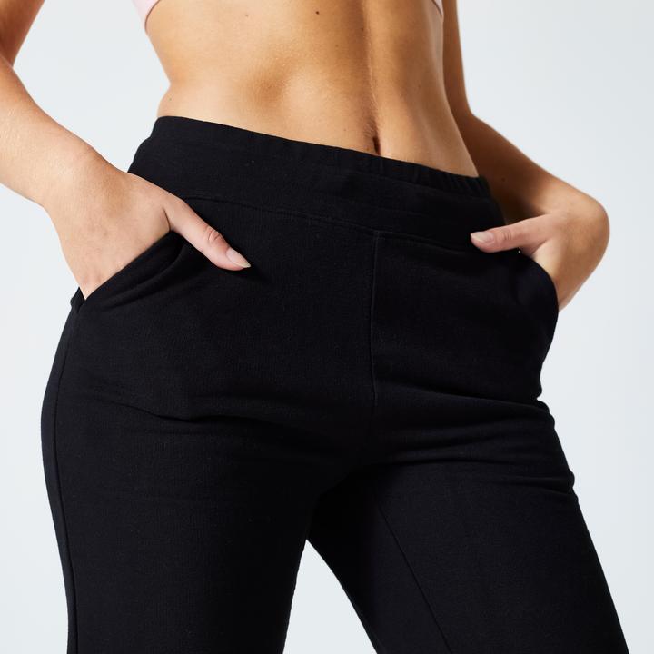 Produktbild Domyos Jogginghose Damen Slim - 500 schwarz (W30/L31)