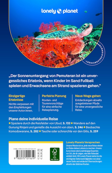 Produktbild Reiseführer Bali, Lombok & Nusa Tenggara (Deutsch, Sofia Levin, Virginia Maxwell, Mark Johanson, MaSovaida Morgan, 2024)