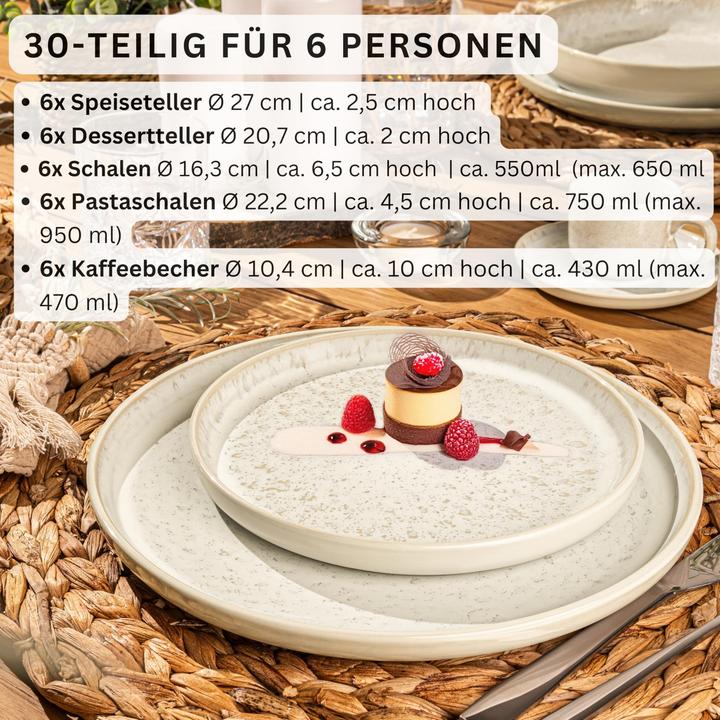 Produktbild Sänger Geschirr Key West (30 Stück)