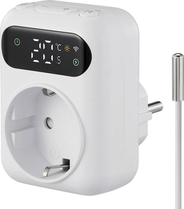 Actual product image Sygonix SY-6824096 Universalthermostat Zwischenstecker Wochenprogramm 1 St.