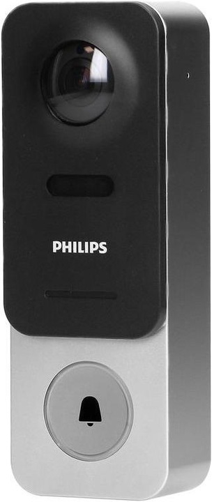 Orno Philips WelcomeEye Link, kabellose Video-Gegensprechanlage mit WLAN, wiederaufladbarer Akku (WLAN)