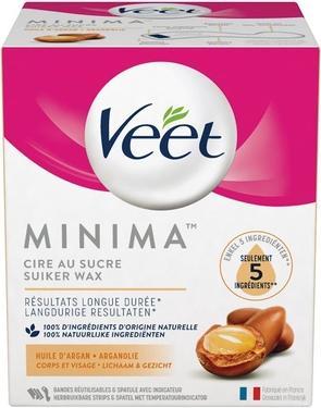 Veet Minima Pure Hot Wax Sugar and Argan Oil 250ml (250 ml)