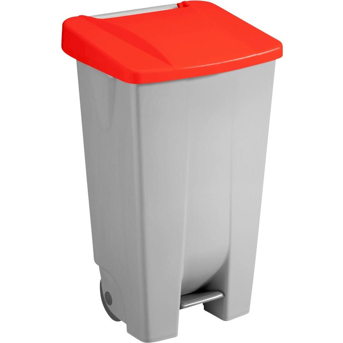Zwingo Tretabfallwagen HACCP, Abfalleimer, Grau