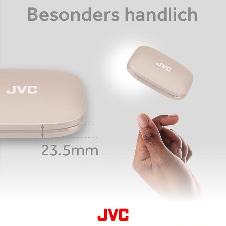 Immagine prodotto JVC HA-NP50T-C - Nearphone Bluetooth - Beige (9.50 h, Senza fili)