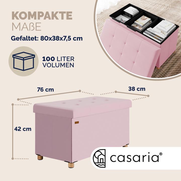 Produktbild Casaria Sitztruhe (38 cm)