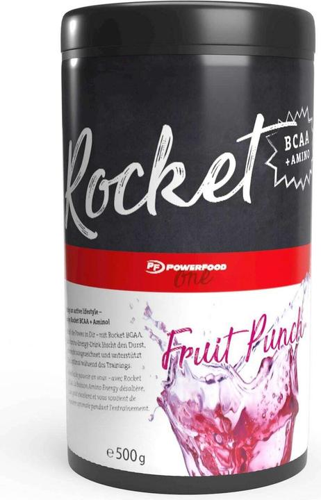 Produktbild PowerFood One One Rocket BCAA (Fruit Punch, 1 Stk., 500 g)