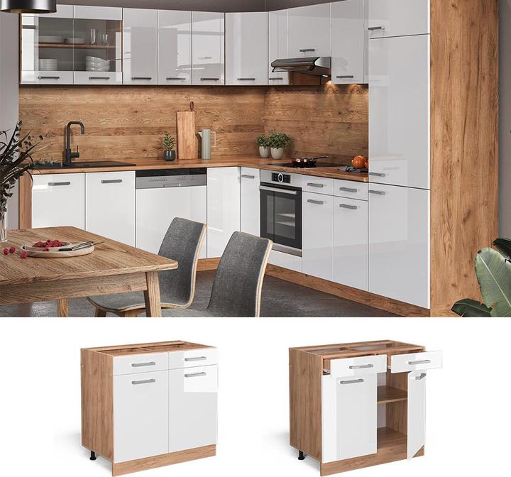 Produktbild Vicco Küchenunterschrank R-Line (80 x 60 x 81.5 cm)