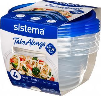 Actual product image Sistema 760 ml - Plastic - Clear (0.76 l)
