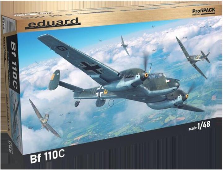 Produktbild Eduard Bf 110C 1/48 Profipack